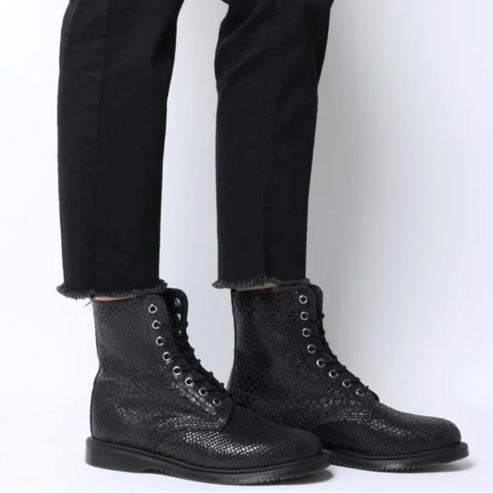 Dr. Martens 1460 Snakeskin Effect Boots